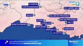 Météo Bouches-du-Rhône: de belles éclaircies toute la journée, jusqu'à 18°C prévus à Aubagne