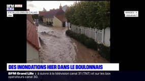 Pas-de-Calais: des inondations touchent le Boulonnais samedi 28 octobre