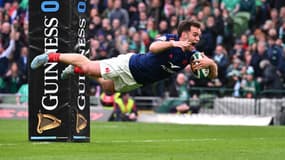 Damian Penaud lors d'Irlande-France le 8 mars 2025