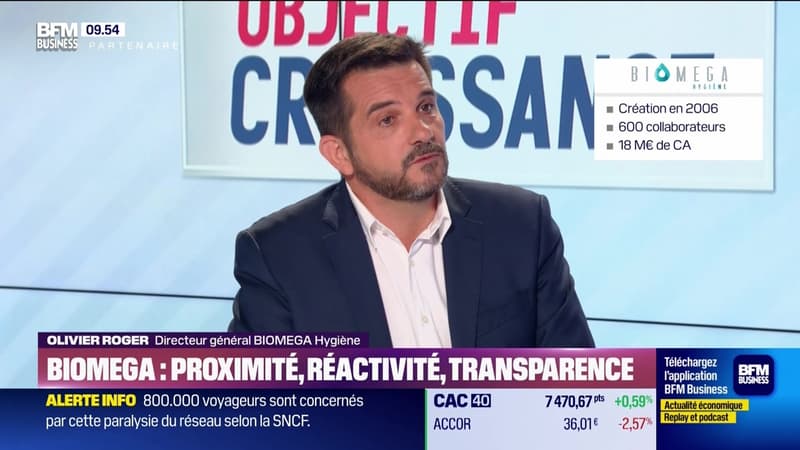 Olivier Roger (BIOMEGA) : BIOMEGA, proximité, réactivité, transparence - 26/07