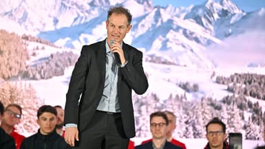 Edgar Grospiron, président du Cojo 2030, le 18 février 2025