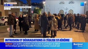 Marseille: une intrusion et des dégradations à l'église Saint-Jérôme