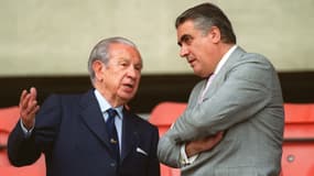 Lorenzo Sanz à droite
