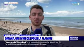 Calvados: la flamme olympique va passer par la plage d'Omaha