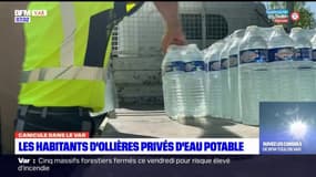 Var: les habitants d'Ollières privés d'eau potable