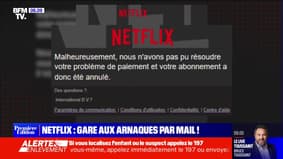 Fin du partage de compte sur Netflix: attention aux mails d'arnaque 