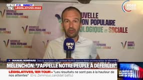 Législatives: pour Manuel Bompard, "c'est un désaveu cinglant pour Emmanuel Macron"