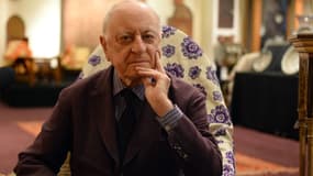 Pierre Bergé à Marrakesh en 2015