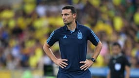 Lionel Scaloni, le 22 novembre 2023, au Maracana