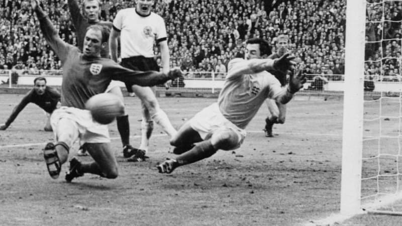 Gordon Banks lors de la Coupe du monde 1966