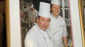 L'inventeur de la choucroute aux trois poissons Guy-Pierre Baumann est mort (à gauche sur la photo)