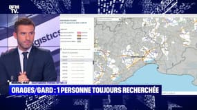 Orages/Gard: 1 personne toujours recherchée (2) - 14/09