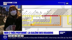 RER C perturbé: la galère des usagers