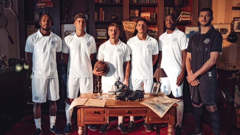 OM: le maillot collector que porteront les Marseillais contre Nice, pour les 125 ans du club