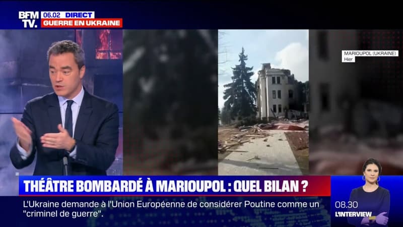 Théâtre bombardé à Marioupol: que sait-on du bilan ?