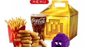 McDonald's lance un nouveau menu "Minecraft", à partir de ce mardi 25 mars, avec une nouvelle sauce et un jouet pour adultes.