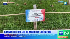 La ville de Cannes célèbre les 80 ans de sa libération