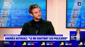 "Le RN soutient les policiers": Andréa Kotarac était l'invité de Bonjour Lyon