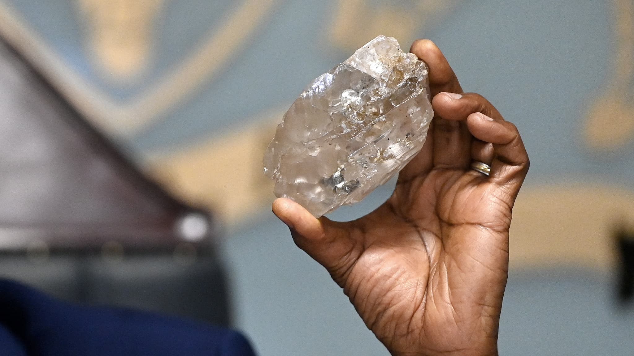 Un gros diamant découvert au Botswana, août 2024