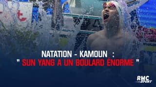 Natation : "Sun Yang a un boulard énorme" selon Kamoun