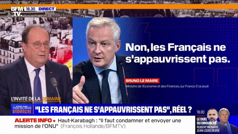 François Hollande au sujet de Bruno Le Maire: 