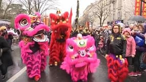 Le nouvel an chinois est fêté à Paris