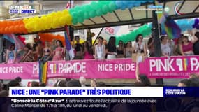 Nice: plus de 5.000 personnes réunies pour une Pink Parade politique