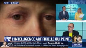 Un tableau peint par une intelligence artificielle