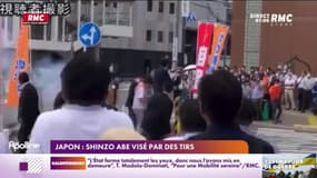 Les premières images de l'attaque contre Shinzo Abe, ancien Premier ministre japonais