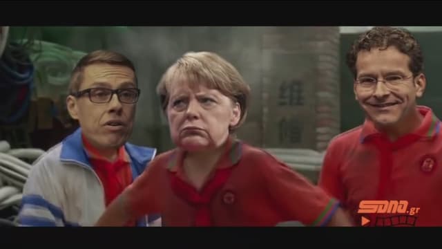 Les négociations entre Européens sur l'aide à la Grèce assimilée à un combat de karaté par un site média grec.