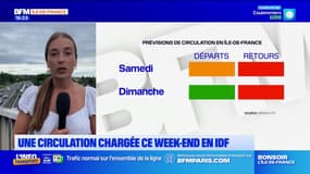 Île-de-France: une circulation annoncée chargée ce week-end