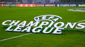 Le logo de la Ligue des champions, en novembre 2024
