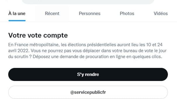 Capture d'écran Twitter Capture d'écran Twitter