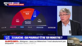 Pour Éric Coquerel, "la logique voudrait que ce soit un insoumis" au poste de Premier ministre