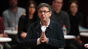 Jean-Luc Mélenchon à Strasbourg. 