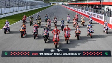 Les pilotes de la saison 2023 de MotoGP