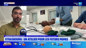 Strasbourg: un atelier pour les futurs papas à la maison de l'enfance