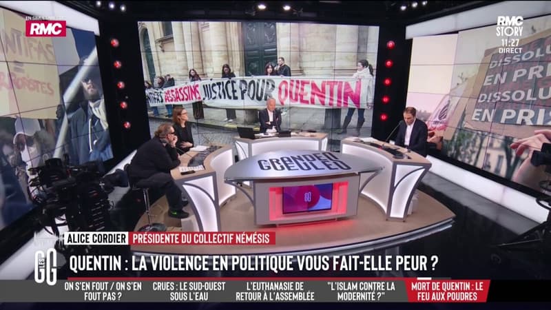Mort de Quentin à Lyon: les explications d'Alice Cordier la présidente du collectif Némésis