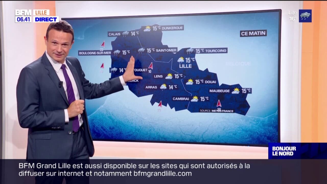 Météo NordPasdeCalais un lundi particulièrement doux mais avec