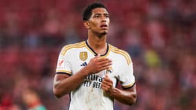Jude Bellingham avec le Real Madrid, 12 août 2023