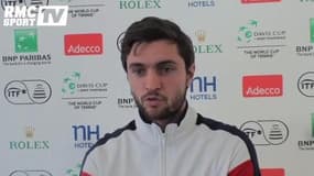 Tennis / Coupe Davis - Simon : "Ça fait du bien que Monfils soit là" 03/03
