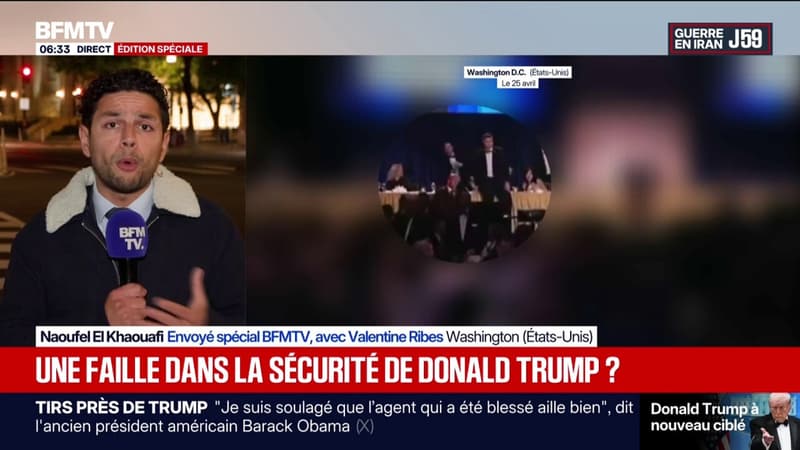Tirs au gala de la presse avec Donald Trump: le suspect comparaît ce lundi devant la justice