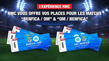 Expérience RMC Benfica-OM et OM-Benfica