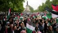 Manifestation pour la Palestine à Paris samedi 1er juin 2024