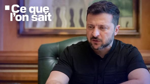 Sur cette photo prise et diffusée par le service de presse présidentiel ukrainien le 26 mai 2025, le président ukrainien Volodymyr Zelensky parle au cours d'un appel téléphonique avec le premier ministre albanais.