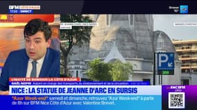 Statue de Jeanne d'Arc à Nice: Gaël Nofri assure qu'elle "ne bougera pas"