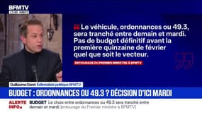Marschall Truchot : Budget, ordonnances ou 49.3 ? Décision d'ici mardi - 15/01