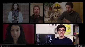 Les Youtubeurs ont créé une vidéo collective pour présenter le projet.