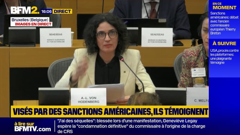 "Nous ne garderons pas le silence": visée par des sanctions américaines, la directrice d'une ONG engagée contre la désinformation témoigne