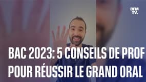 5 conseils pour réussir le grand oral du Bac 